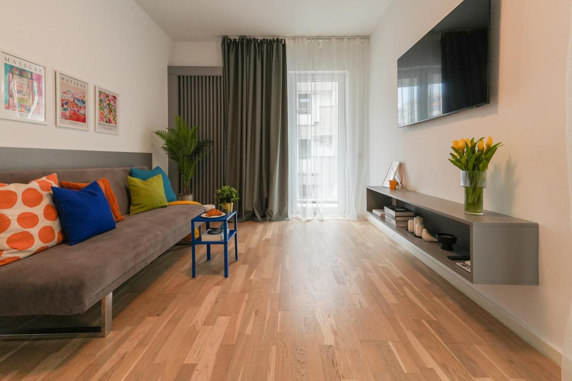 Ana - Cozy & Quiet Apt With Balcony & Garden View Bucareste Exterior foto