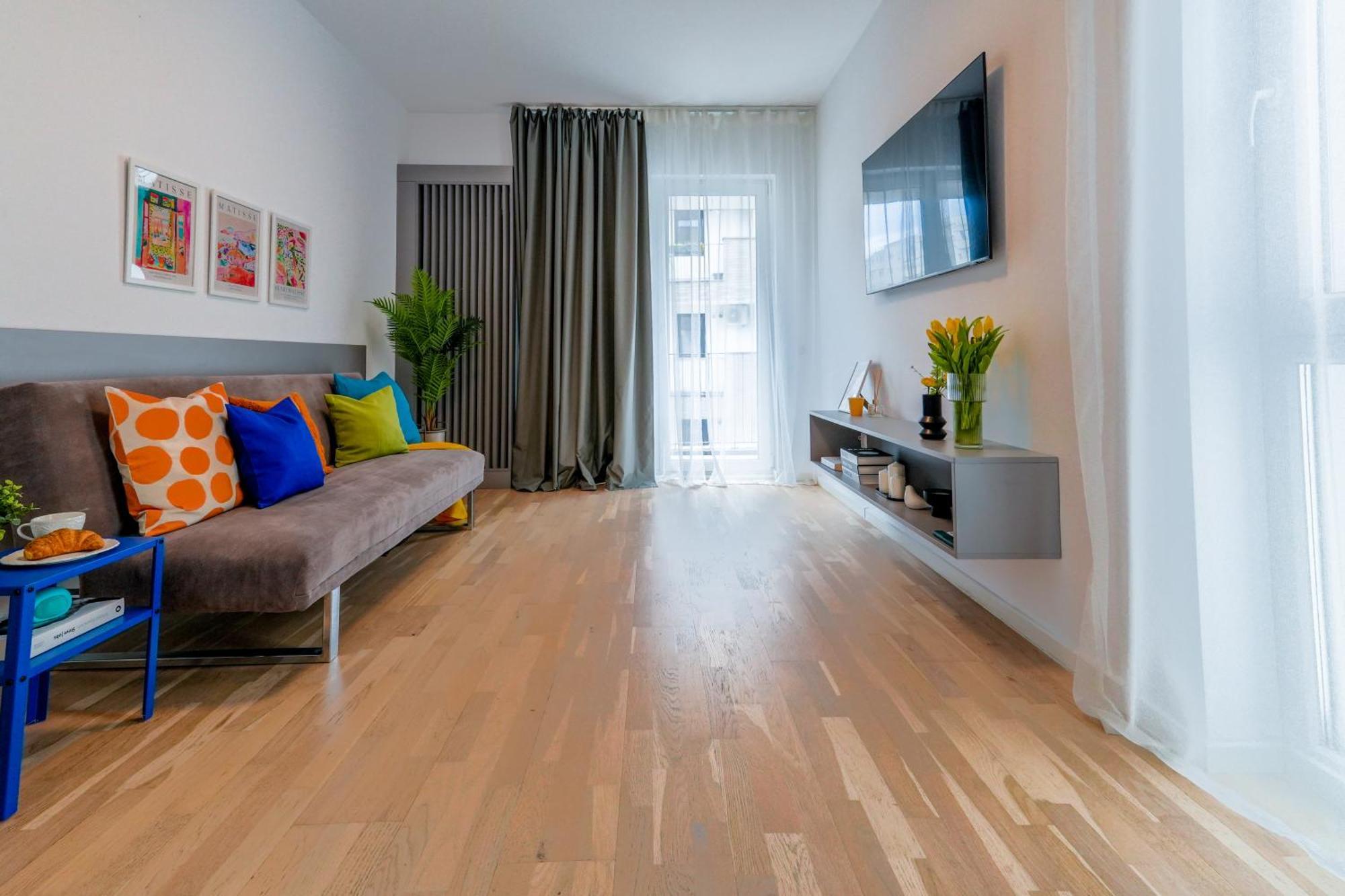 Ana - Cozy & Quiet Apt With Balcony & Garden View Bucareste Exterior foto